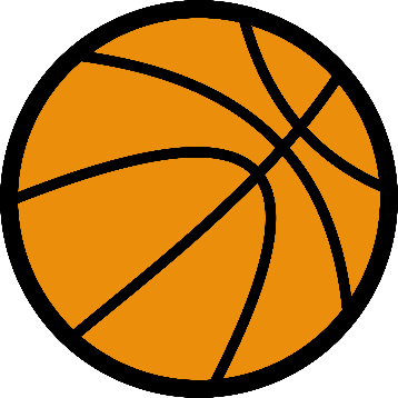 A basketball with black lines

Description automatically generated